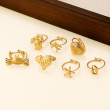 Charger l'image dans la galerie, Stainless Steel Beach Rings