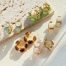 Load image into Gallery viewer, Moon Stud Earrings