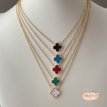 Charger l'image dans la galerie, Stainless Steel Clover Necklace