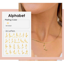 Charger l'image dans la galerie, Stainless Steel Initial Necklaces