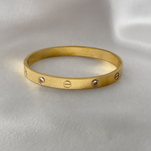 Charger l'image dans la galerie, Stainless Steel with 4 Stones Bangle