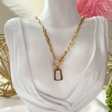 Charger l'image dans la galerie, Stainless Steel Shell Square Necklace