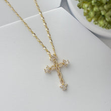 Charger l'image dans la galerie, Plating inlay Cross pendant Necklace