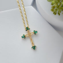Charger l'image dans la galerie, Plating inlay Cross pendant Necklace