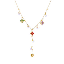 Carregar imagem no visualizador da galeria, Stainless Steel Long Charms Necklaces