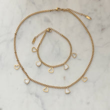 Charger l'image dans la galerie, Flory Hearts Pendant Necklace & Bracelet