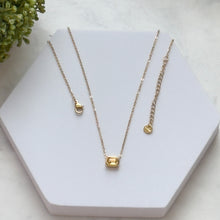 Charger l'image dans la galerie, Dainty Geometric Inlay Zircon Necklaces