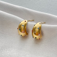 Carregar imagem no visualizador da galeria, Stainless Steel Drop Earrings