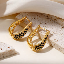 Load image into Gallery viewer, Plating Inlay Chandelier Earrings