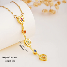 Carica l'immagine nel visualizzatore di Gallery, Longer Geometry Necklaces