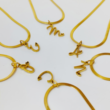 Charger l'image dans la galerie, Stainless Steel Initial Necklaces