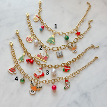 Cargar imagen en el visor de la galería, Stainless Steel Christmas Charms Bracelets
