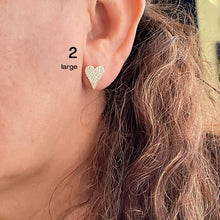 Cargar imagen en el visor de la galería, Pendientes Corazones