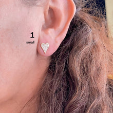 Cargar imagen en el visor de la galería, Pendientes Corazones