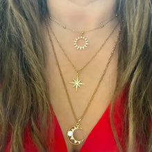 Cargar imagen en el visor de la galería, Collar solar de acero inoxidable