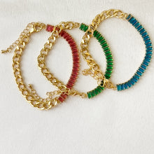 Charger l'image dans la galerie, Inlaid Colorful Zircon Bracelet