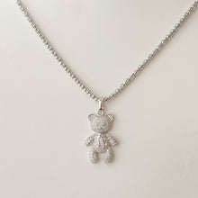 Charger l'image dans la galerie, Teddy Bear Pendant Necklace