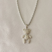 Charger l'image dans la galerie, Teddy Bear Pendant Necklace