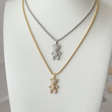 Charger l'image dans la galerie, Teddy Bear Pendant Necklace