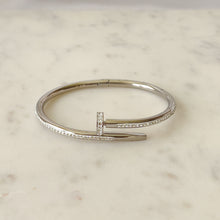Charger l'image dans la galerie, Silver Stainless Steel Double Bolt