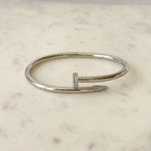 Charger l'image dans la galerie, Silver Stainless Steel Double Bolt