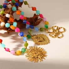 Load image into Gallery viewer, Colorful Beads &amp; Pendants Necklace
