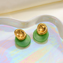 Load image into Gallery viewer, Stainless Steel Geometric Stud Earrings
