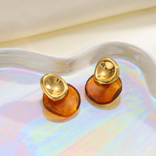 Load image into Gallery viewer, Stainless Steel Geometric Stud Earrings
