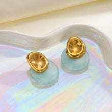 Load image into Gallery viewer, Stainless Steel Geometric Stud Earrings
