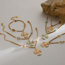 Load image into Gallery viewer, Stainless Steel Cross with Crystals Bracelets
