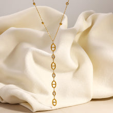 Charger l'image dans la galerie, Stainless Steel Y Necklace
