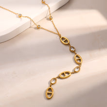 Charger l'image dans la galerie, Stainless Steel Y Necklace
