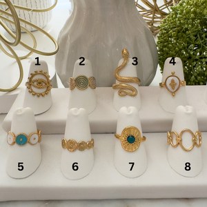 Summer Style 3 Rings