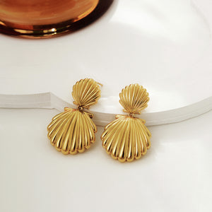 Shell Drop Earrings