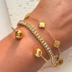 Stainless Steel Open Bangle