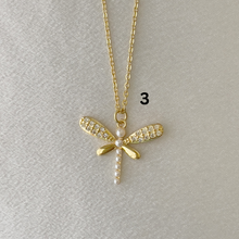 Load image into Gallery viewer, Dragonfly Pendant Necklace

