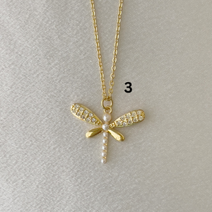 Dragonfly Pendant Necklace