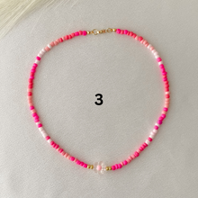 Load image into Gallery viewer, 3 Styles of Pink #2 Necklaces
