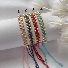 Load image into Gallery viewer, Adjustable Colorful Beads Bracelet
