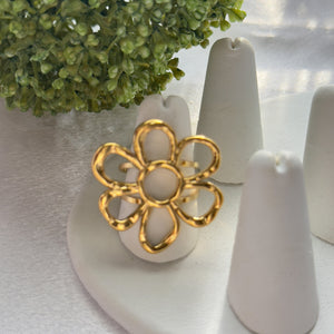 Gold Ocean adjustable rings