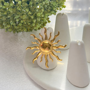 Gold Ocean adjustable rings