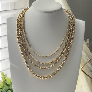 Golden Beads Necklaces