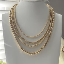 Carica l&#39;immagine nel visualizzatore di Gallery, Golden Beads Necklaces
