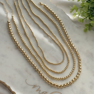 Golden Beads Necklaces