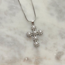 Load image into Gallery viewer, Cross &amp; Pearls II Necklaces
