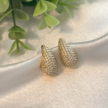 Load image into Gallery viewer, CZ Drop Earrings
