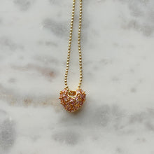 Load image into Gallery viewer, CZ Heart Pendant Necklace
