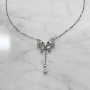 Stainless Steel Coquette Necklace