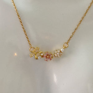 Flower Coquette Necklace