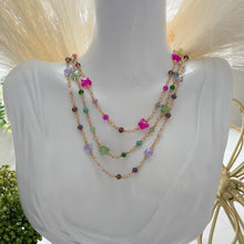 Load image into Gallery viewer, Colorful Crystals &amp; Beads Necklace
